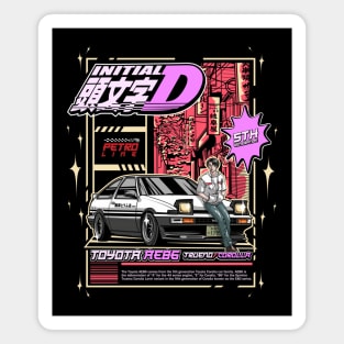 AE86 INITIAL D Magnet